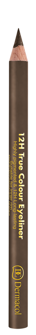 Dermacol 12h True Colour Eyeliner Wooden Pencil Creamy Army Green No. 9