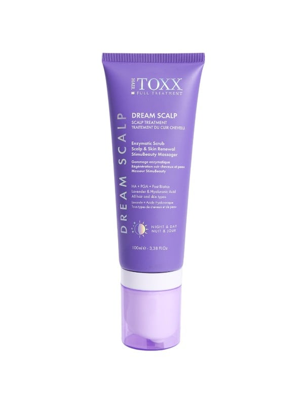 HAIR TOXX Dream Scalp Scrub Enzymatic Formula Hyaluronic Acid Lavender 100ml