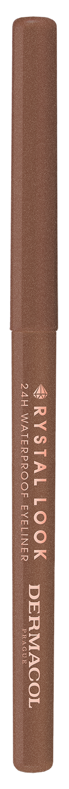 Dermacol Crystal Look Automatic Eyeliner Pencil Waterproof Glitter Bronze No. 01