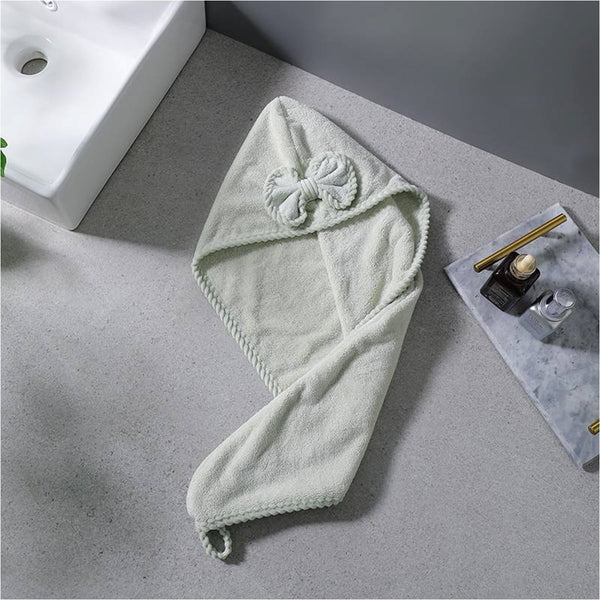 Reefi Modern Hair Cap L Coral Fleece Moisture-Absorbing Pistachio 75 x 28 cm