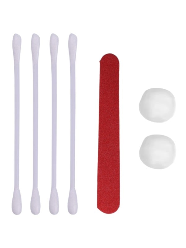 Solo Go Personal Care Kit Travel Cotton Swabs Nail File Cotton Pads