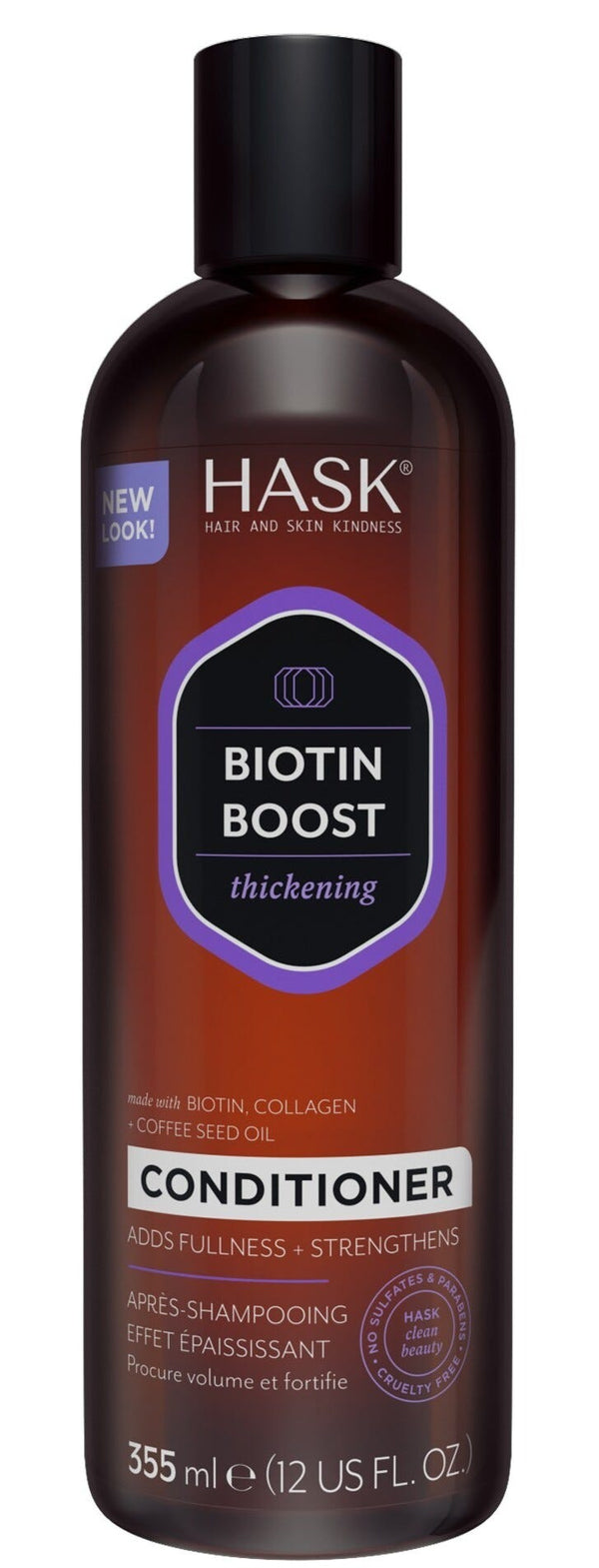 Hask Biotin Boost Thickening Conditioner Fine & Thin Hair 355 ml