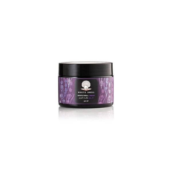 White Shell Cream Exfoliating Hydrating Body Cream with Pumice, 300 ml