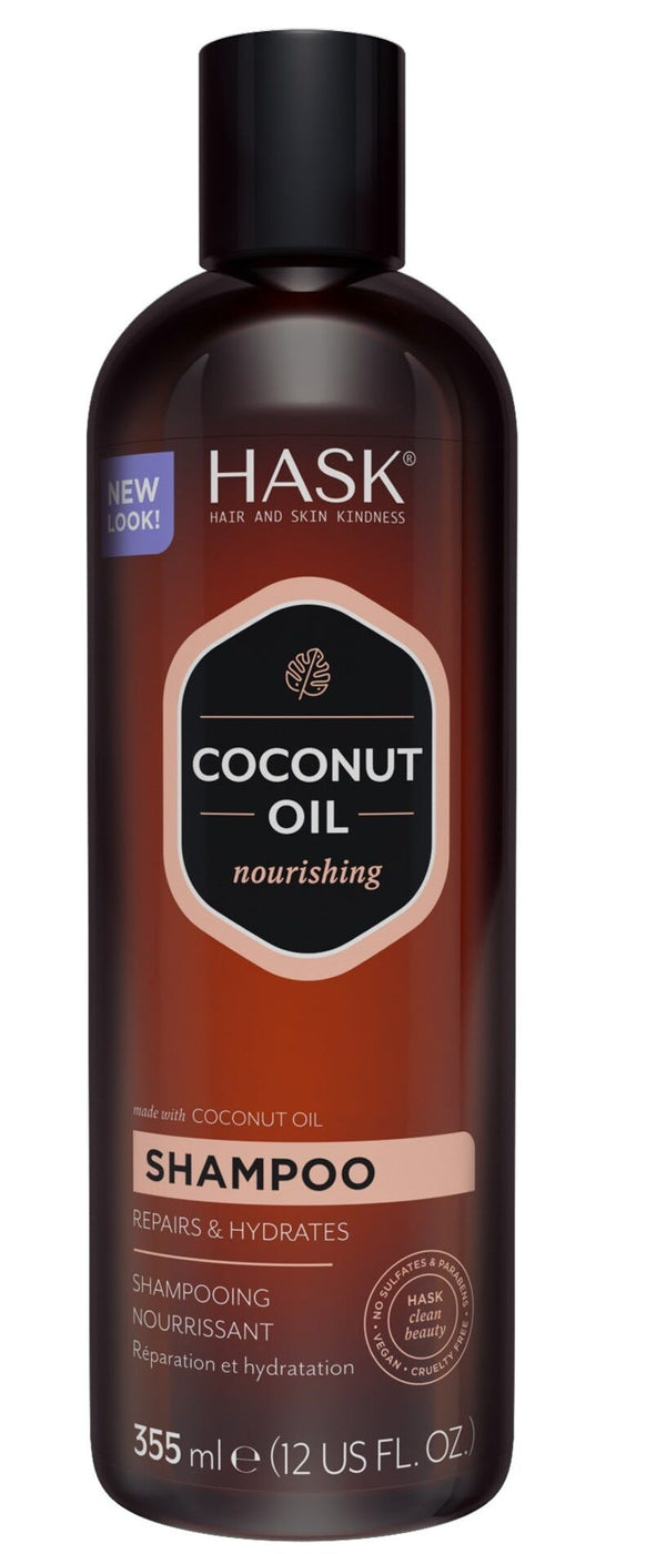 Hask Coconut Oil Nourishing Shampoo Creamy Formula 355 ml