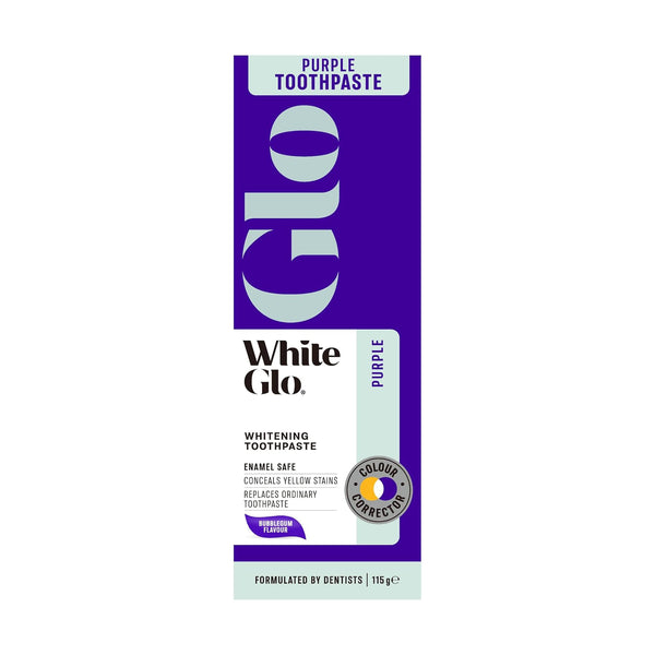 White Glo Purple Tooth Tooner 115 g