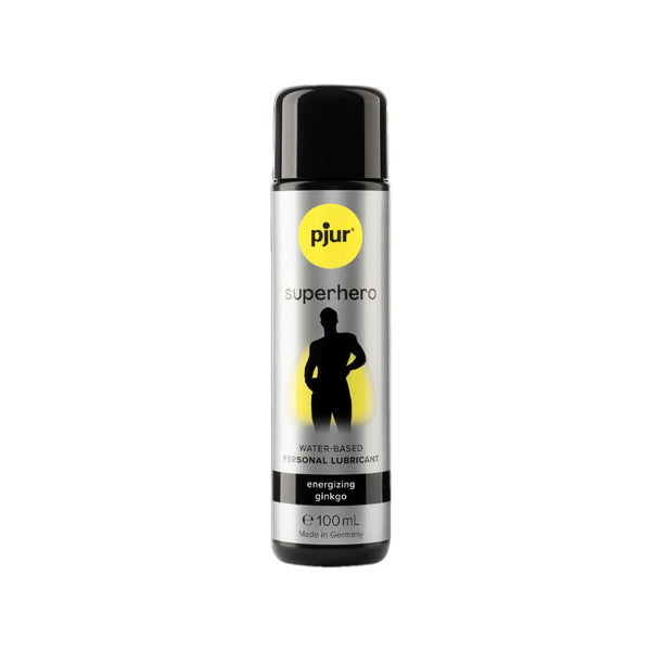 Pjur Superhero Energizing Water-Based Lubricant for Men with Ginkgo Biloba Extract