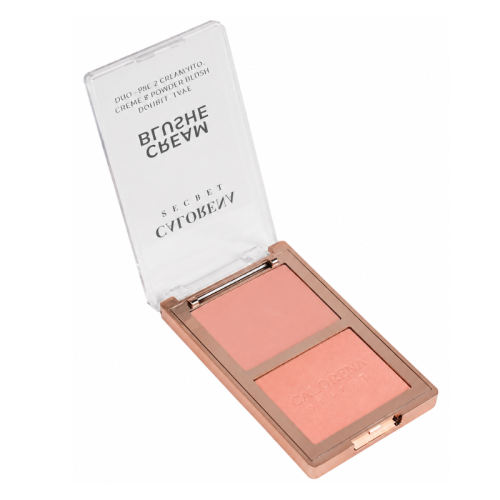 Calorena Secret Duo Cream & Powder Blush Palette 01