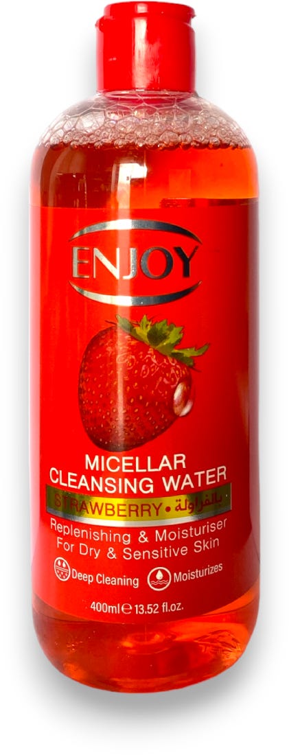 Enjoy Strawberry Micellar Cleansing Water 400 ml