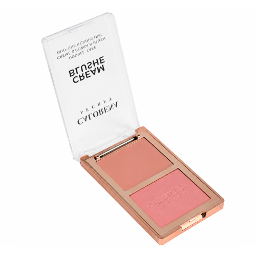 Calorena Secret Duo She's Single Cream & Powder Blush Palette 02