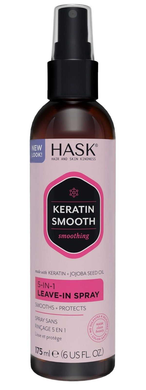 Hask Keratin Protein 5-in-1 Leave-In Spray Liquid Frizz Care 175ml
