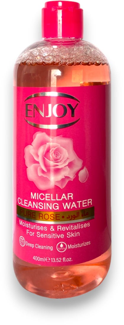Enjoy Micellar Rose Cleansing Water Liquid Makeup Remover 400 ml