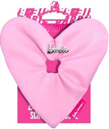 You Are The Princess Barbie Cuore Scrunchie Hair Accessory, 1 Piece