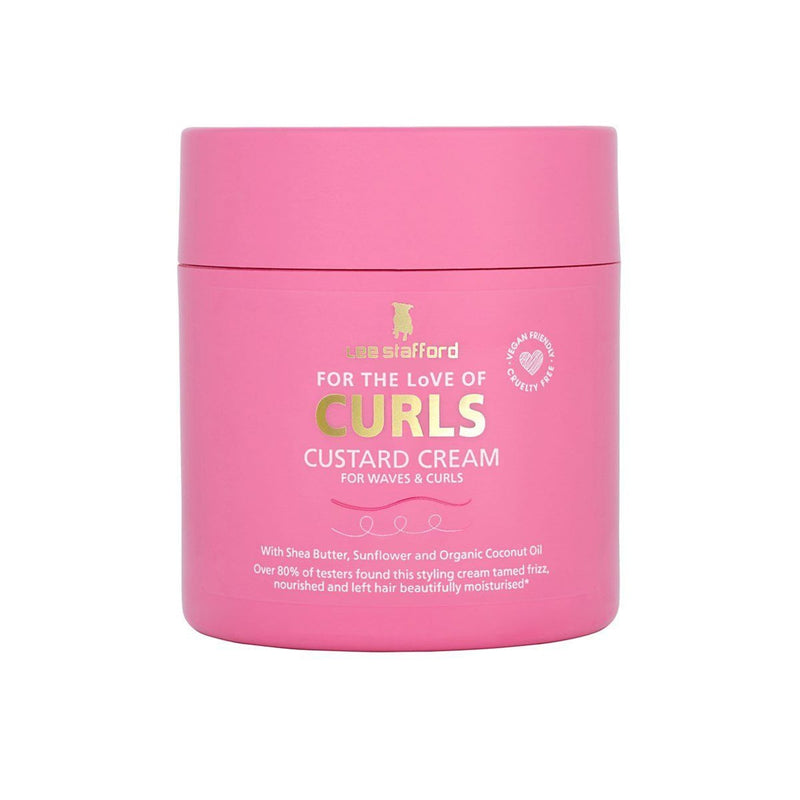 Lee Stafford For The Love Of Curls Custard Cream Curl Defining Shea Butter Coconut Oil 125ml