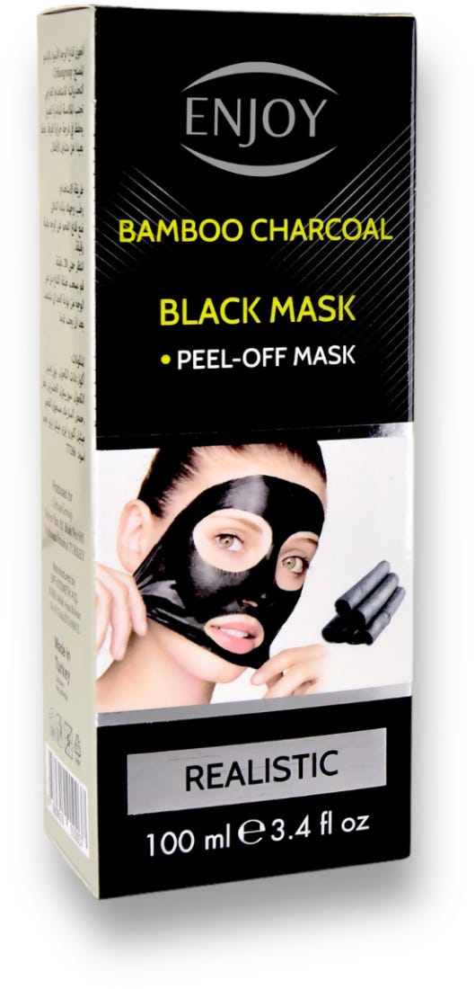 Enjoy Charcoal Face Mask Liquid Cleansing Formula 100 ml