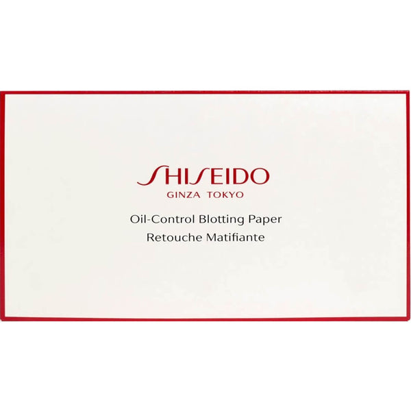 Shiseido Oil-Control Blotting Paper Powder-Coated Mattifying Sheets, 100 Sheets