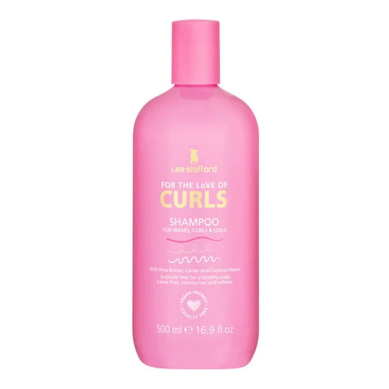 Lee Stafford Love Of Curls Shampoo Sulfate-Free Shea Butter Cacao Coconut 250 ml