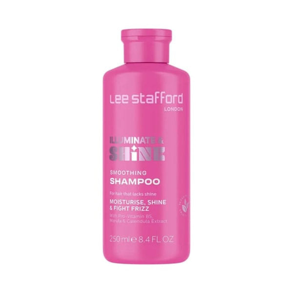 Lee Stafford Illuminate Shampoo Smoothing Formula Pro-Vitamin B5 Marula Calendula 250 ml