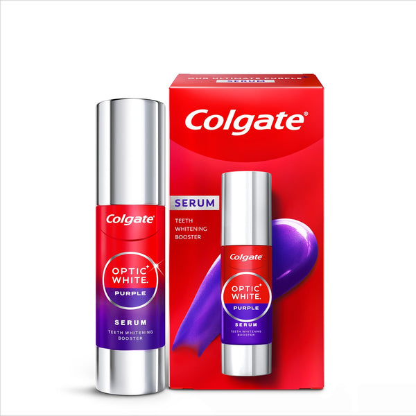Colgate Optic White Purple Serum Color-Correcting Oral Care Booster
