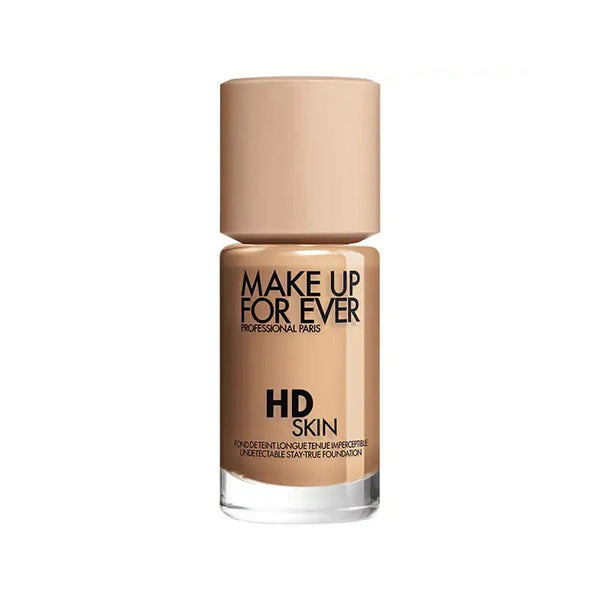 Make Up For Ever HD Skin Foundation Liquid Natural Matte Finish Shade 2Y32 Y335