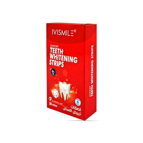 Ivismile Brightening Strips Hydrogen Peroxide Carbamide Peroxide 28 Strips