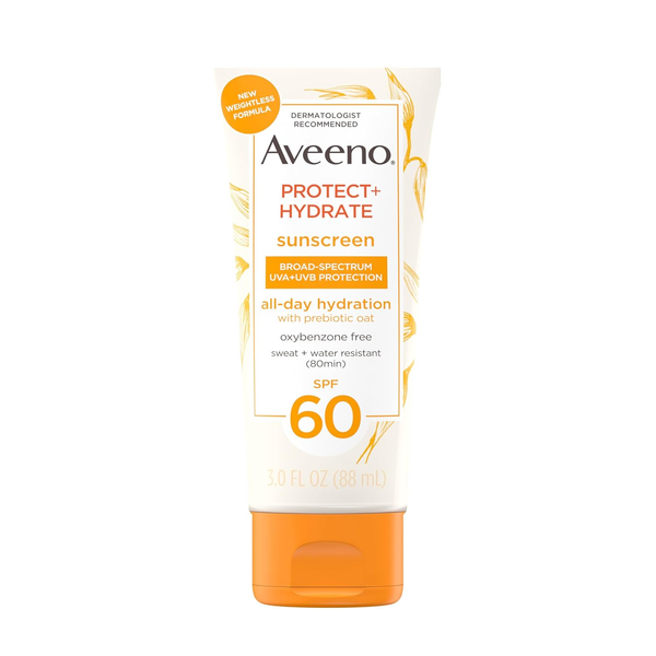 Aveeno Sunscreen and Body Moisturizer SPF 60 Prebiotic Oat