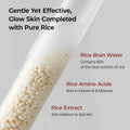 Dr. Melaxin Glow White Rice Toner Hydrating Rice Bran Water Plant-Based Ceramides 200ml