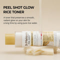 Dr. Melaxin Glow White Rice Toner Hydrating Rice Bran Water Plant-Based Ceramides 200ml