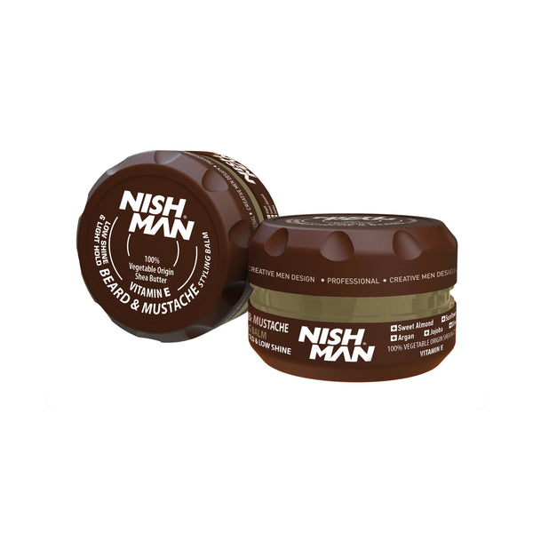 Nishman Beard & Mustache Styling Balm 100M