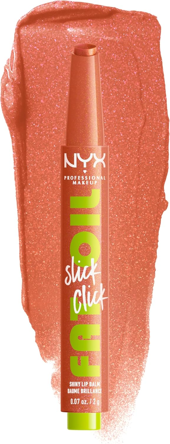 NYX Professional Makeup Slick Click Fat Oil Shiny Lip Balm Hits Different