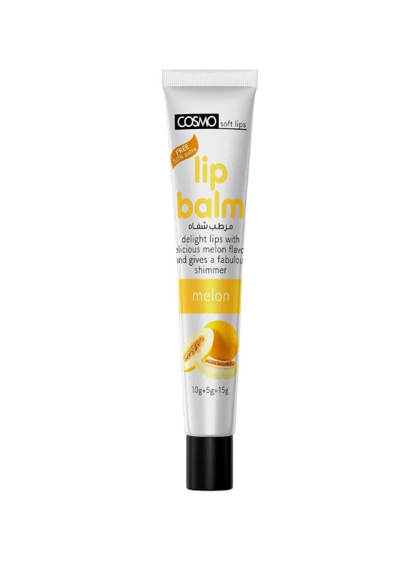 Cosmo Melon Flavored Lip Balm Moisturizing Natural Shine 15g