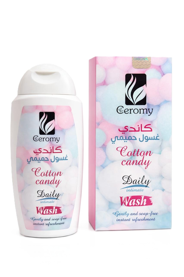 Ceromy Cotton Candy Intimate Wash Refreshing Cleansing Formula 250 ml