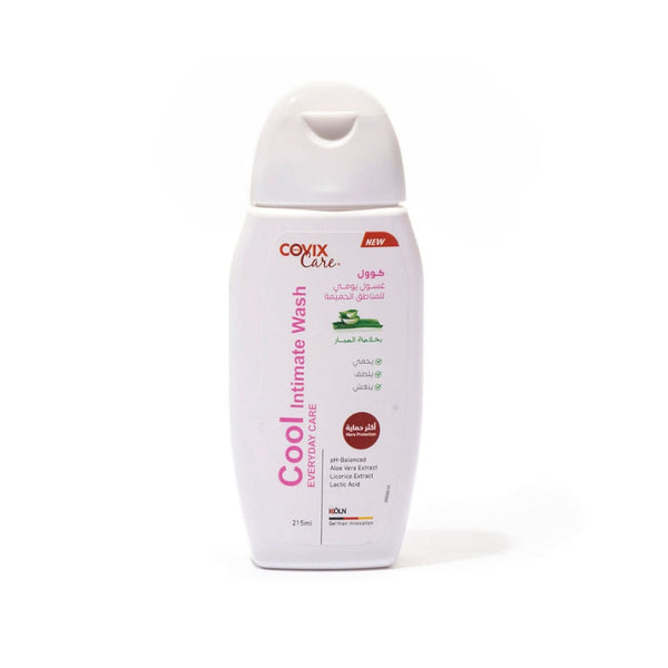 Covix Care Cool Daily Intimate Wash Aloe Vera Fragrance-Free 215 ml