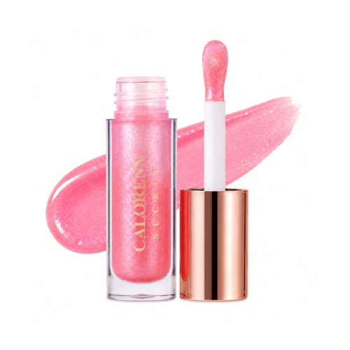 Calorena Secret Hydrating Lip Gloss, Glossy Finish, Shade 01
