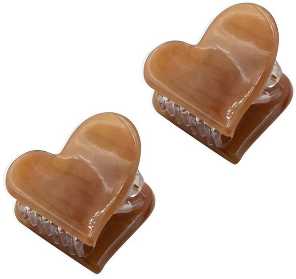 You Are The Princess Oh My Hair Candy Heart Hair Clips Set, 2 Pieces