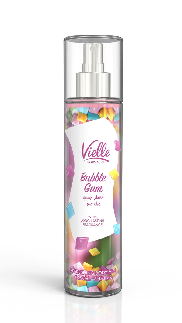Vielle Body Mist Bubble Gum Fragrance Body Splash 250ml