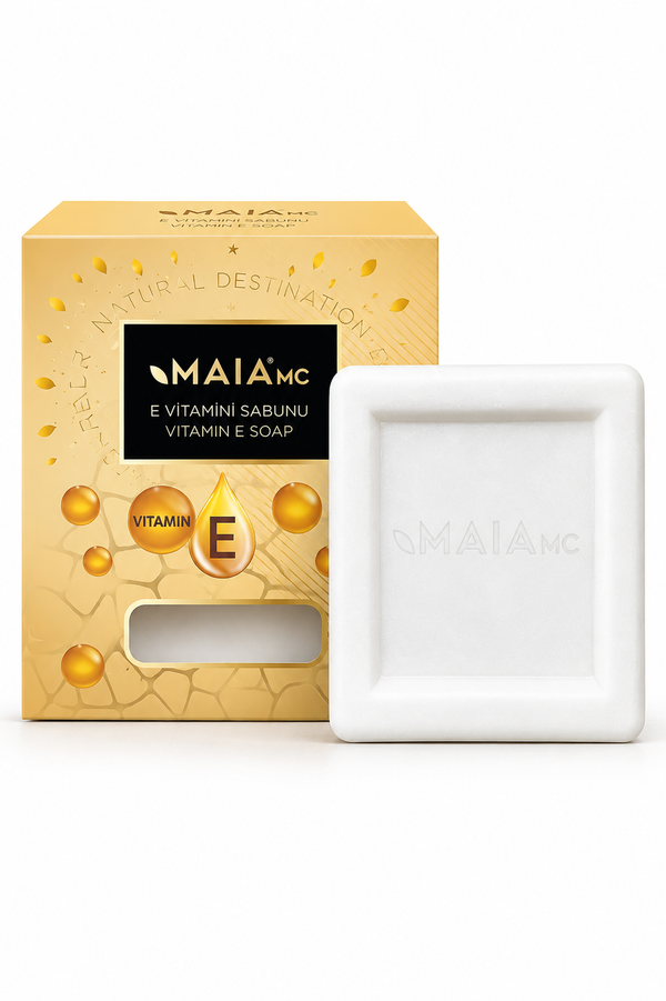 Maia MC Vitamin E Soap for Skin Cleansing and Radiance