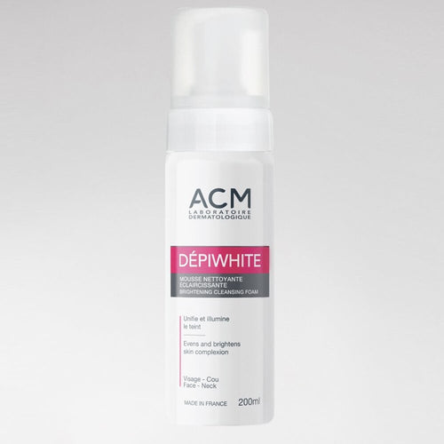 ACM Depiwhite Brightening Cleansing Foam Face and Neck Gentle Formula 200 ml