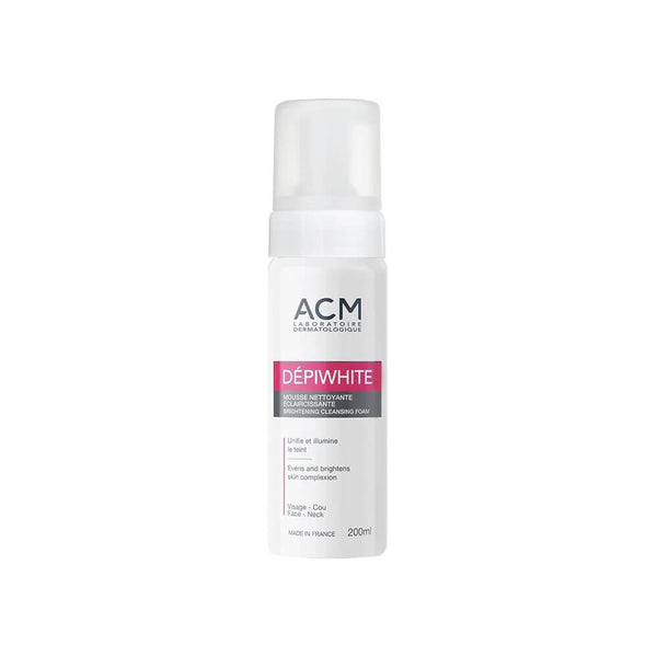 ACM Depiwhite Brightening Cleansing Foam Face and Neck Gentle Formula 200 ml