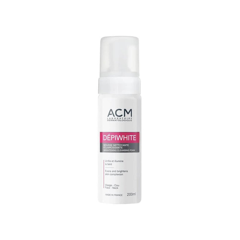 ACM Depiwhite Brightening Cleansing Foam Face and Neck Gentle Formula 200 ml