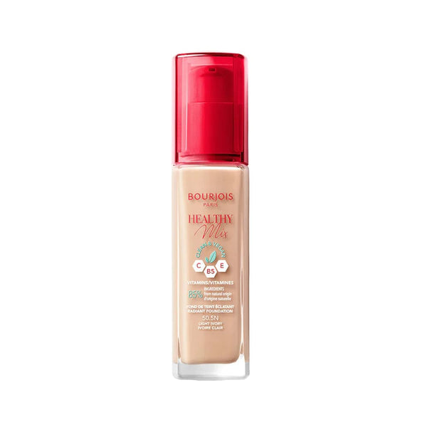 Bourjois Healthy Mix Foundation Hydrating 85% Natural Formula Light Ivory 50.5N 30 ml