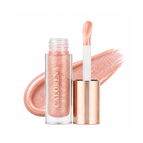 Calorena Secret Hydrating Lip Gloss, Glossy Finish, Shade 10