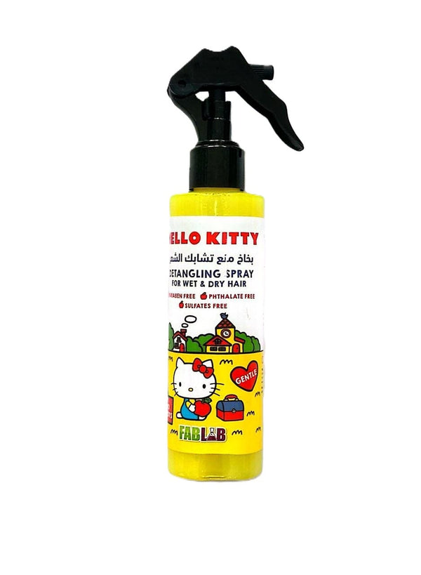 Fablab Hello Kitty Detangling Spray Aloe Vera & Castor Oil 200ml