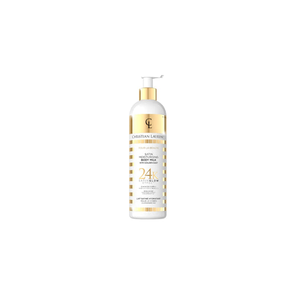 Christian Laurent Satin Moisturizing Body Milk 24K Gold Radiance Fragrance 350 ml