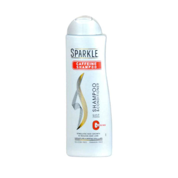 Sparkle Caffeine Shampoo Dual-Action Silicone-Free Paraben-Free