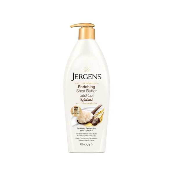 Jergens Shea Butter Nourishing Body Lotion Deep Conditioning Moisturizer 400 ml