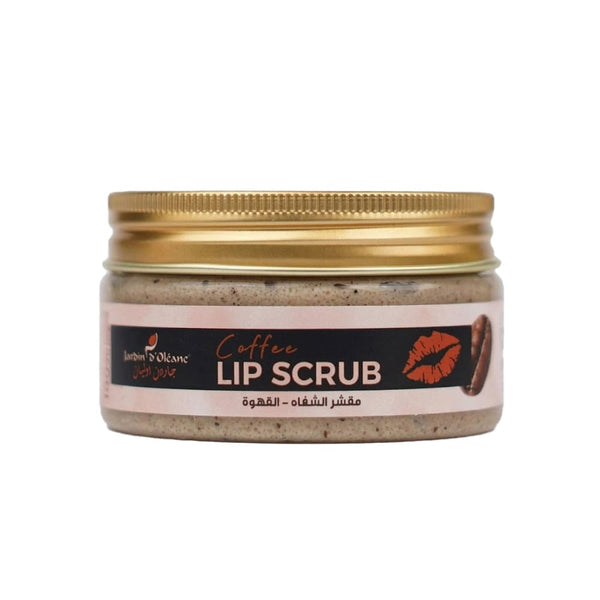 Jardin d' Oleane Coffee Lip Scrub Sugar and Coffee Grounds 100ml