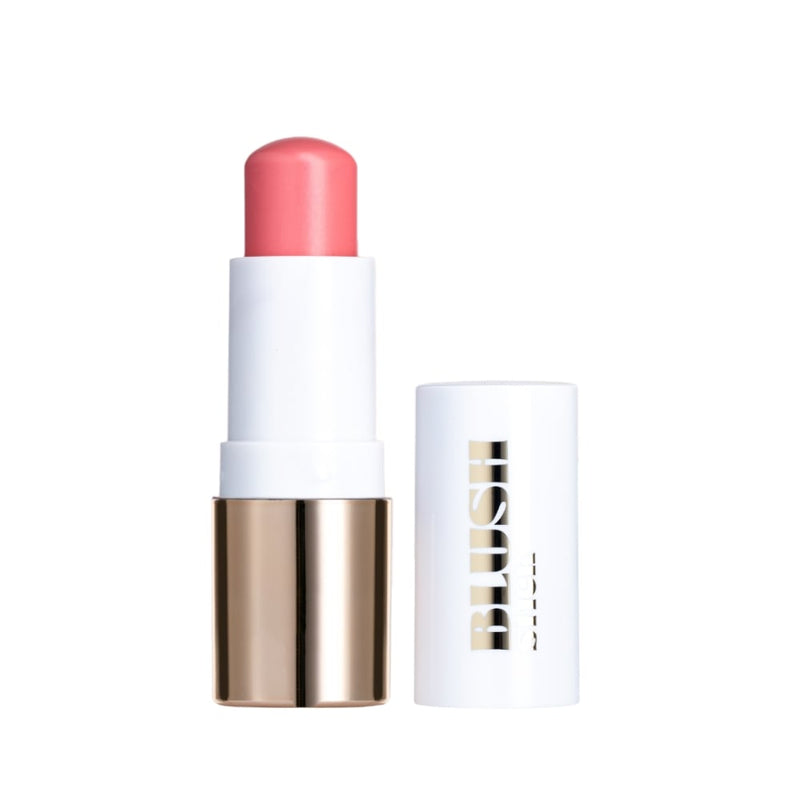 Bogenia Creamy Cheek Stick Blush, Shea Butter, Squalane, Vitamin E, Aloe Vera, Shade 01