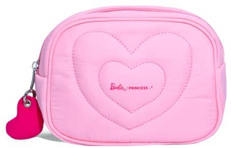 You Are The Princess Barbie Cuore Beauty Bag Toiletry Bag, Nylon, 1 Pc