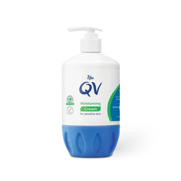 QV Moisturizing Cream Rich Hydrating Formula Fragrance-Free 500 g