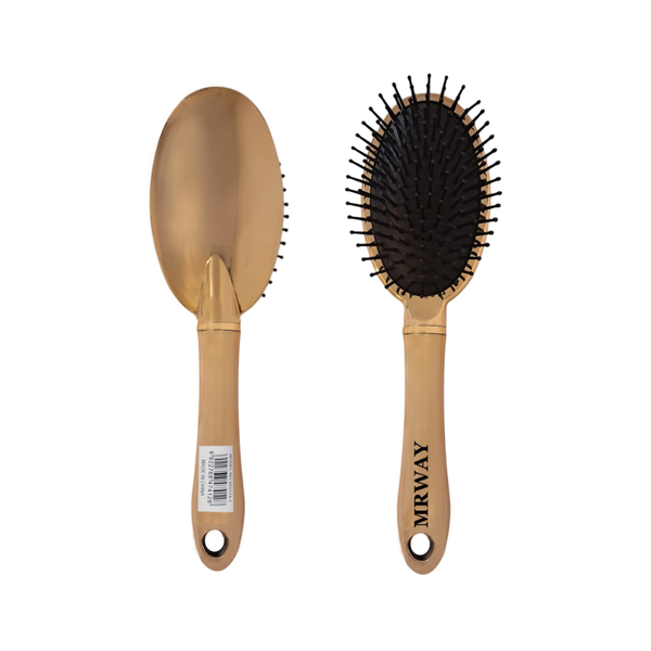 Marwai Detangling Hairbrush Flexible Bristles Gold